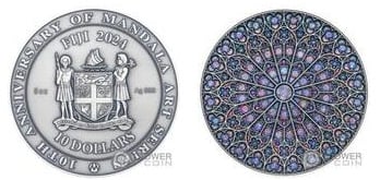 10 dollars (Mandala Notre Dame)