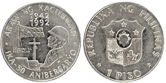 1 piso (50e anniversaire de la bataille de Kagitingan)