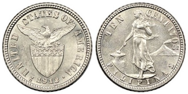 10 centavos (Administration USA)