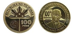 100 piso (Centenaire de la naissance de Mariano Ponce)