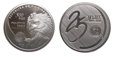 500 piso (25e anniversaire de la Bangko Sentral ng Pilipinas)