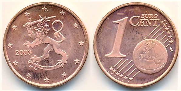 1 euro cent