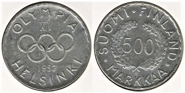 500 markkaa (Jeux olympiques)