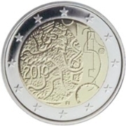 2 euro (150e anniversaire du monnayage de la Finlande)