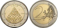 2 euros (200e anniversaire de l'autonomie de la Finlande)