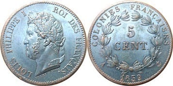 5 centimes (Colonies françaises)