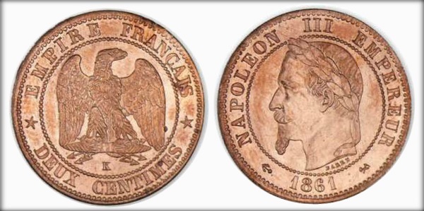 2 centimes (Napoléon III)