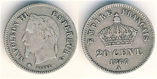 20 centimes (Napoléon III)