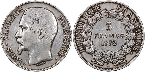 5 francos (Napoléon III)