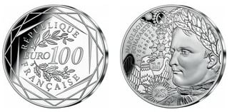 100 euro ( 200ème anniversaire de la mort de Napoléon Bonaparte)