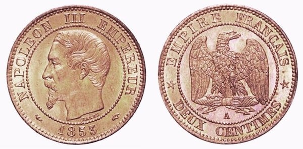 2 centimes (Napoléon III)