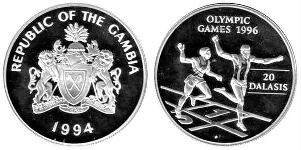 20 dalasis (Jeux olympiques d'Atlanta 1996)