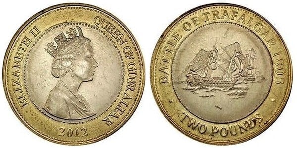 2 pounds (Bataille de Trafalgar 1805)