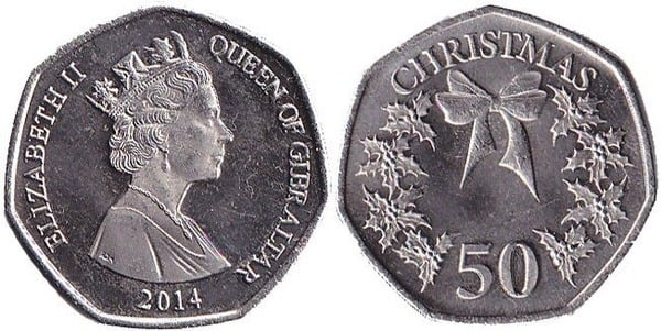 50 pence (Noël 2014)