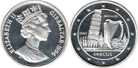 14 ecu (Italie - Irlande)