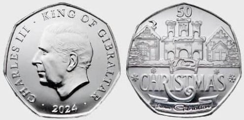 50 pence (Noël 2024)