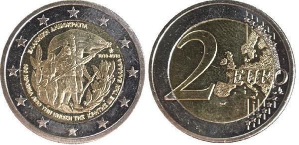 2 euro (100e anniversaire de l'union de la Crète à la Grèce)