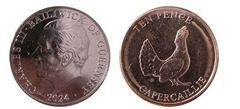 10 pence (Tétras lyre)