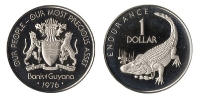 1 dollar (10e anniversaire de l'indépendance)