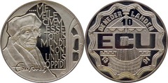 10 ecu (Desiderius Erasmus de Rotterdam)