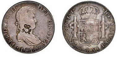 6 shillings 1 penny- Contramarca ( Établissements britanniques dans la baie du Honduras)