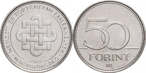 50 forint (Sites historiques de la mémoire nationale)