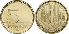 5 forint (I - 75ème anniversaire du Florin)