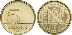 5 forint (N - 75e anniversaire du Florin)