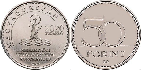 50 forint (52e Congrès eucharistique international)