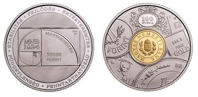 50000 forint (Centenario del Banco Nacional de Hungría)