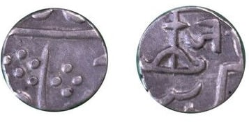 1/4 rupee (Gwalior)