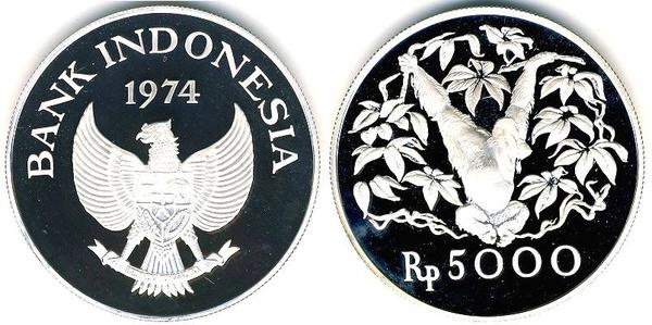 5.000 rupiah (Orang-outan)