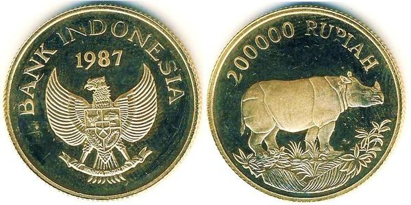 200.000 rupiah (Rhinocéros)