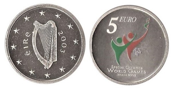 5 euro (Spécial Jeux Olympiques)