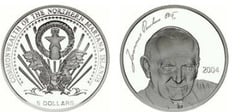 5 dollars (Papa Juan Pablo I)