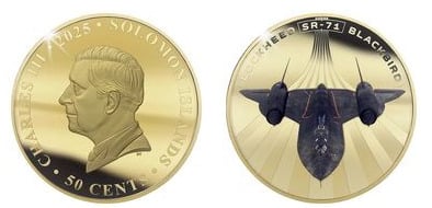 50 cents (Lockheed SR-71 Blackbird)