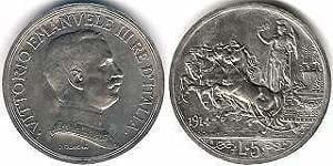 5 lire (Vittorio Emanuele III)