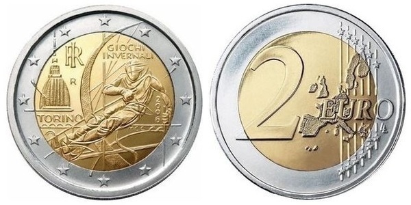 2 euro (XXème Jeux Olympiques d'hiver - Turin 2006)