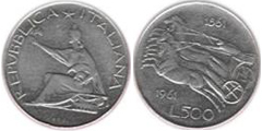 500 lire (Centenaire de l'unification italienne)