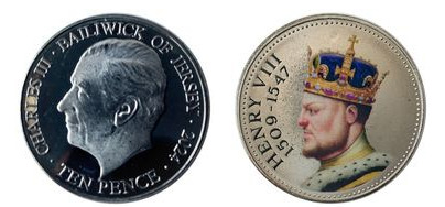 10 pence (Le roi Henri VIII)