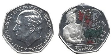 50 pence (St George's)