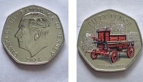 50 pence (Brigade des pompiers - Edinburgh)