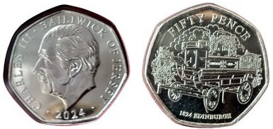 50 pence (Brigade des pompiers - Edinburgh)