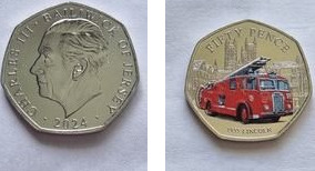 50 pence (Pompiers - Lincoln)