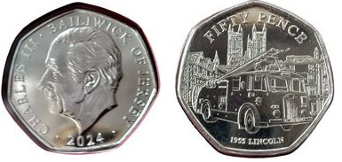 50 pence (Pompiers - Lincoln)