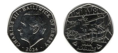 50 pence ( Jour D - Avancée des chars)