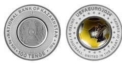 100 tenge (EURO 2024 Allemagne)