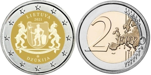 2 euro (Regiones Etnográficas Lituanas - Dzūkija)