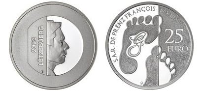 25 euro (Príncipe Francisco)
