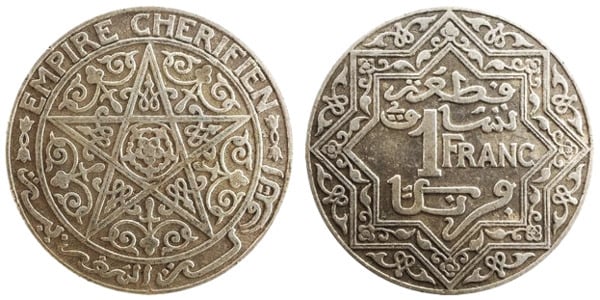 1 franc (Mulai Yussuf)